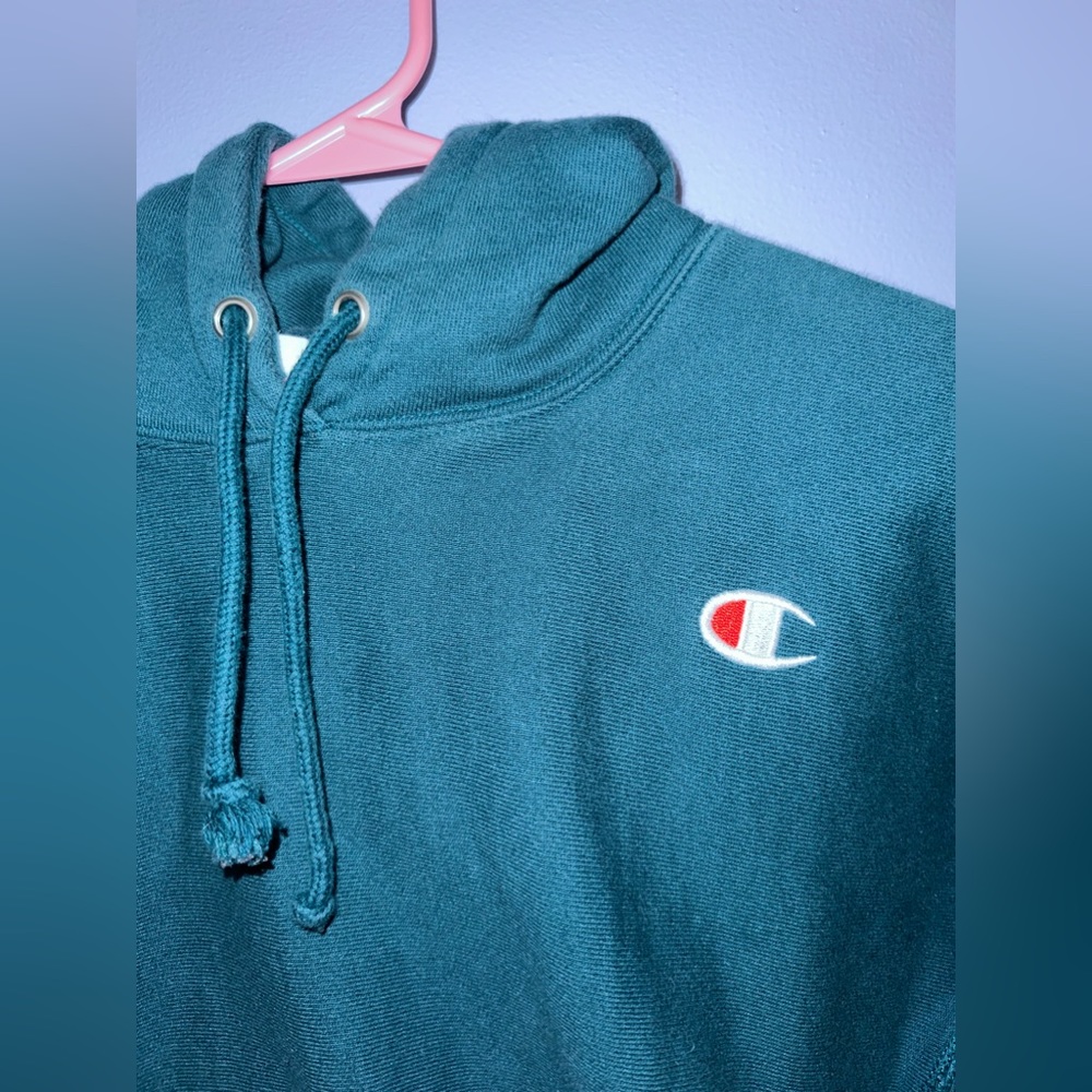 Teal Champion Sweatshirt M